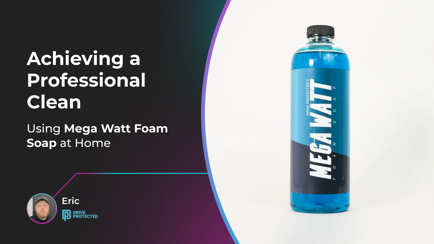 Achieving a Professional Clean: Using Mega Watt Foam Soap at Home