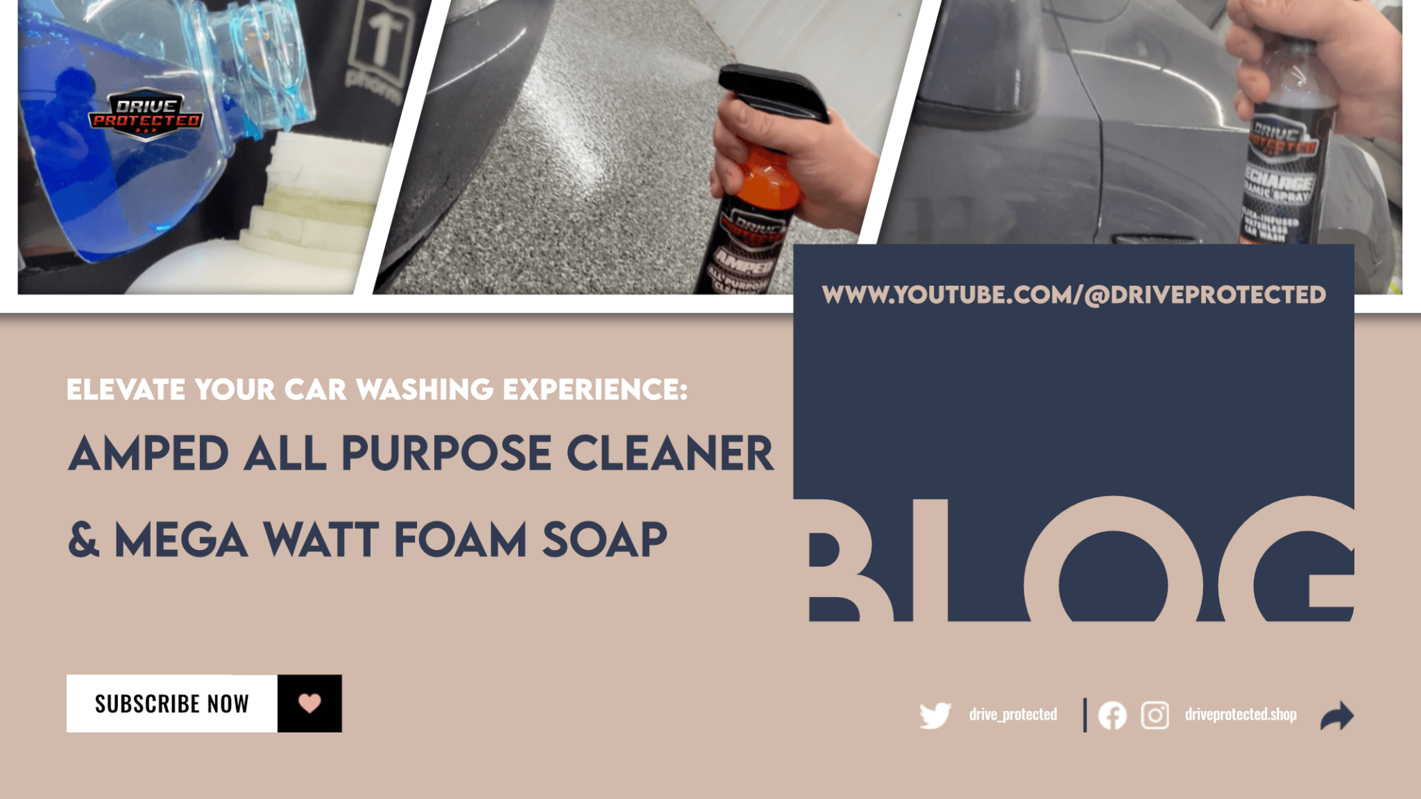 Elevate Your Car Washing Experience: All Purpose Cleaner and Car Shampoo