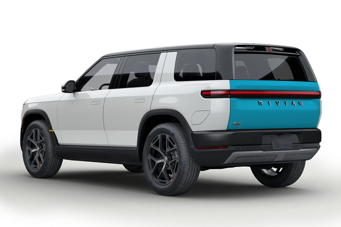 Rivian R2 - Rear Hatch PPF Kit