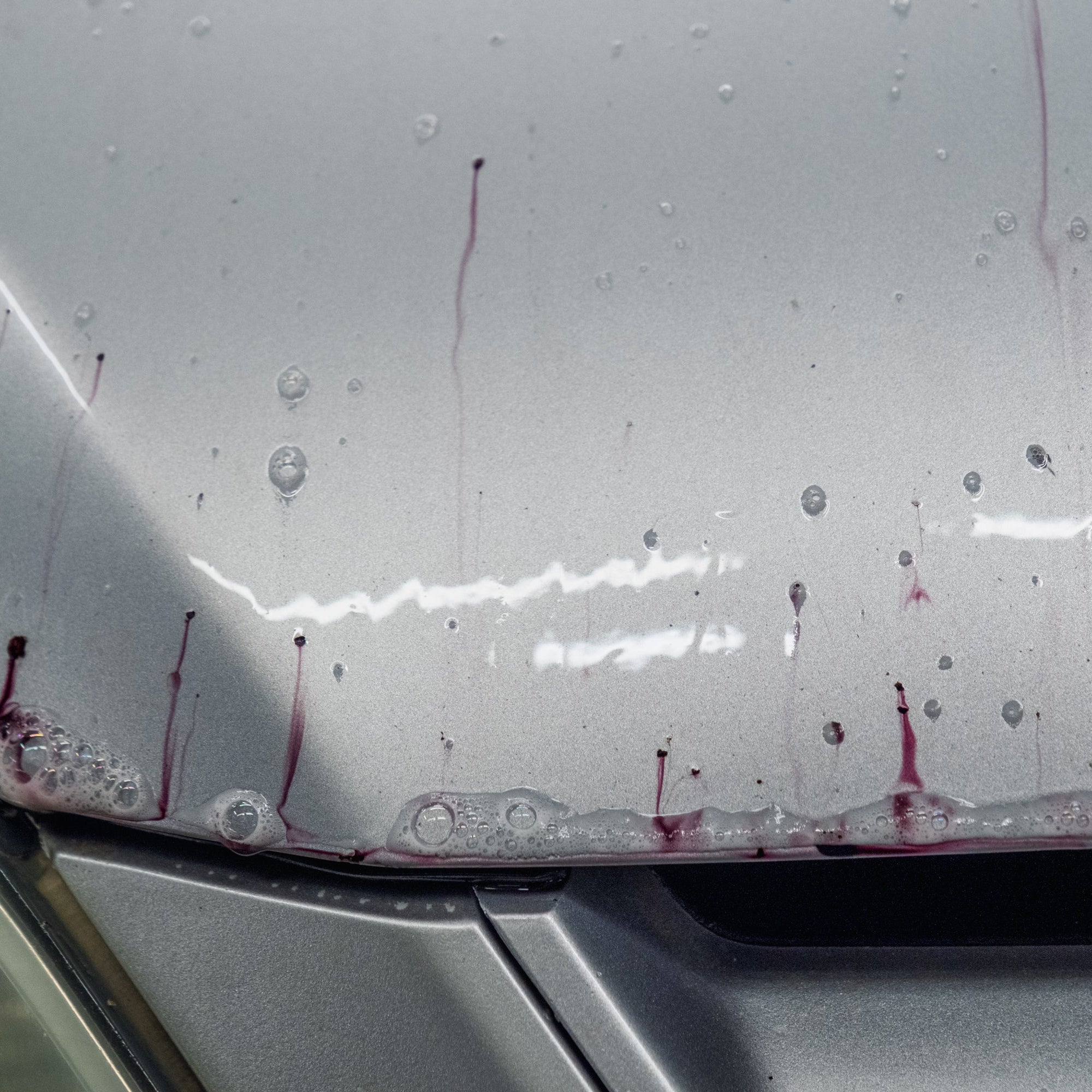 Iron Remover on vehicle, changing colour