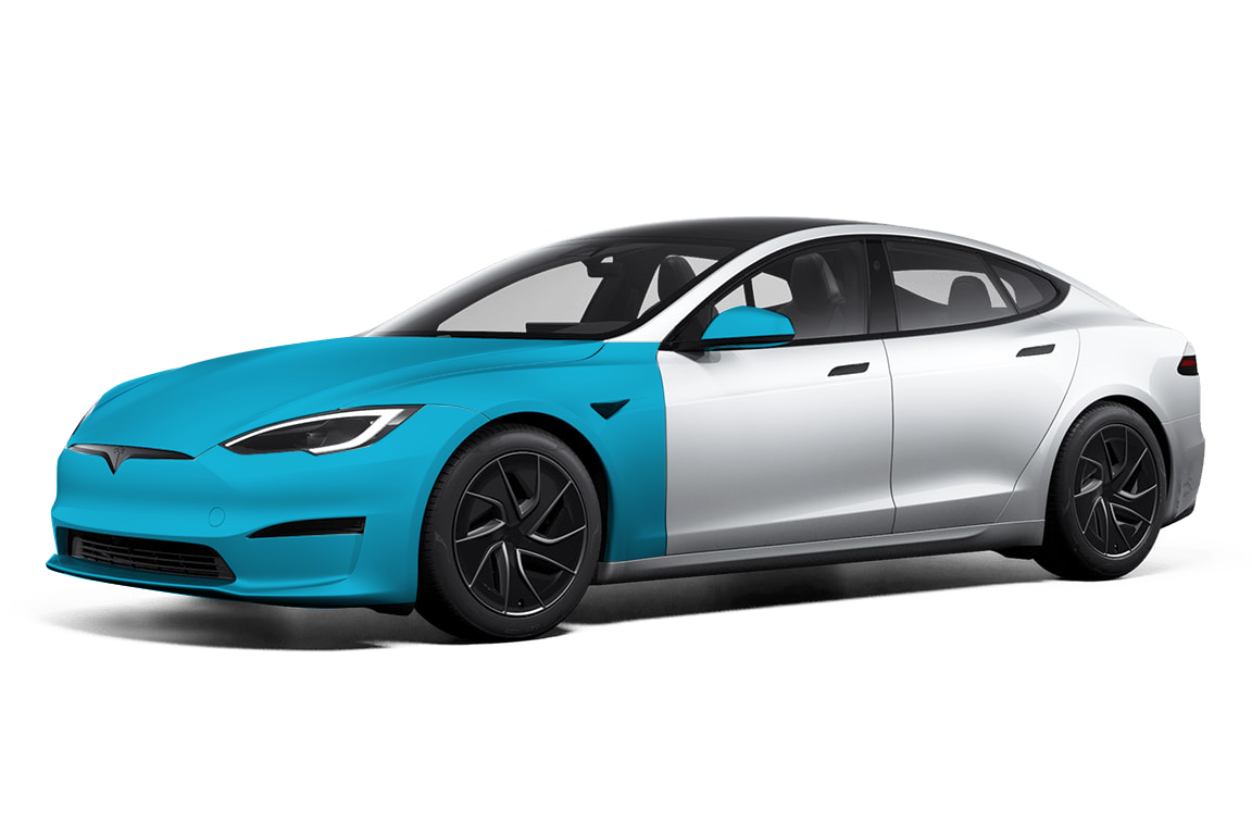 Tesla Model S Full Front End Clear PPF Experience