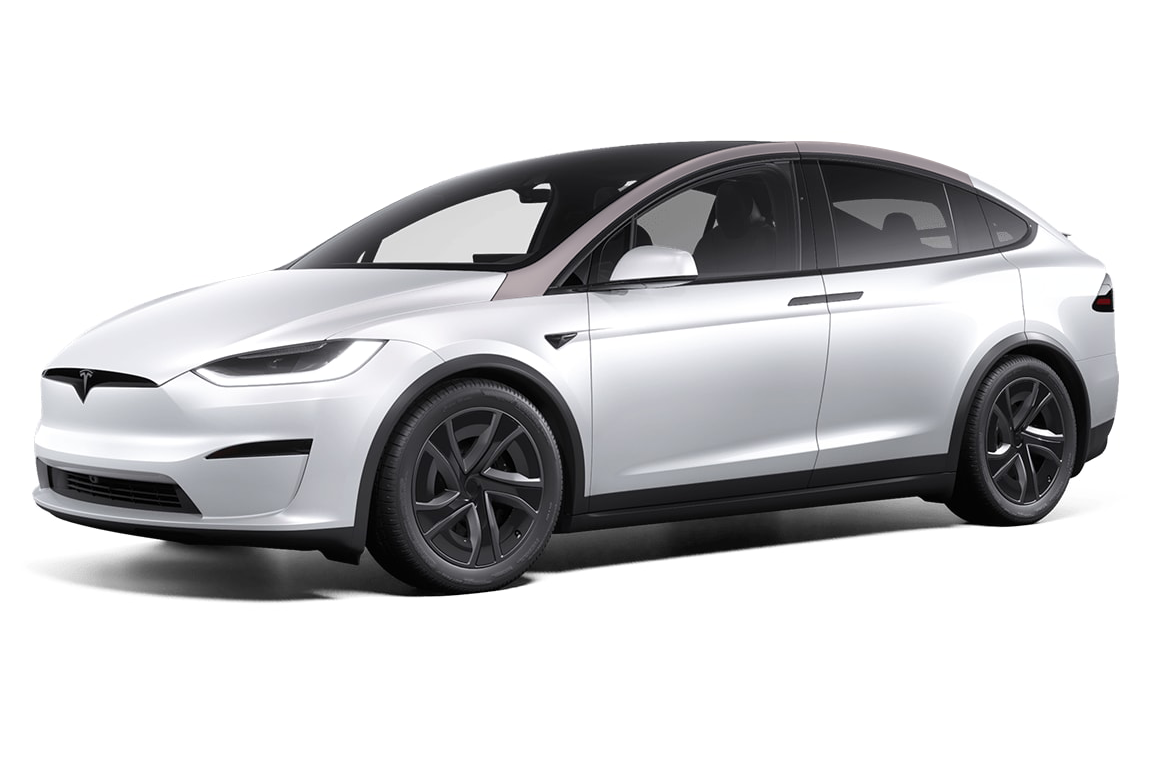 Tesla Model X - A-Pillar Matte PPF Kit