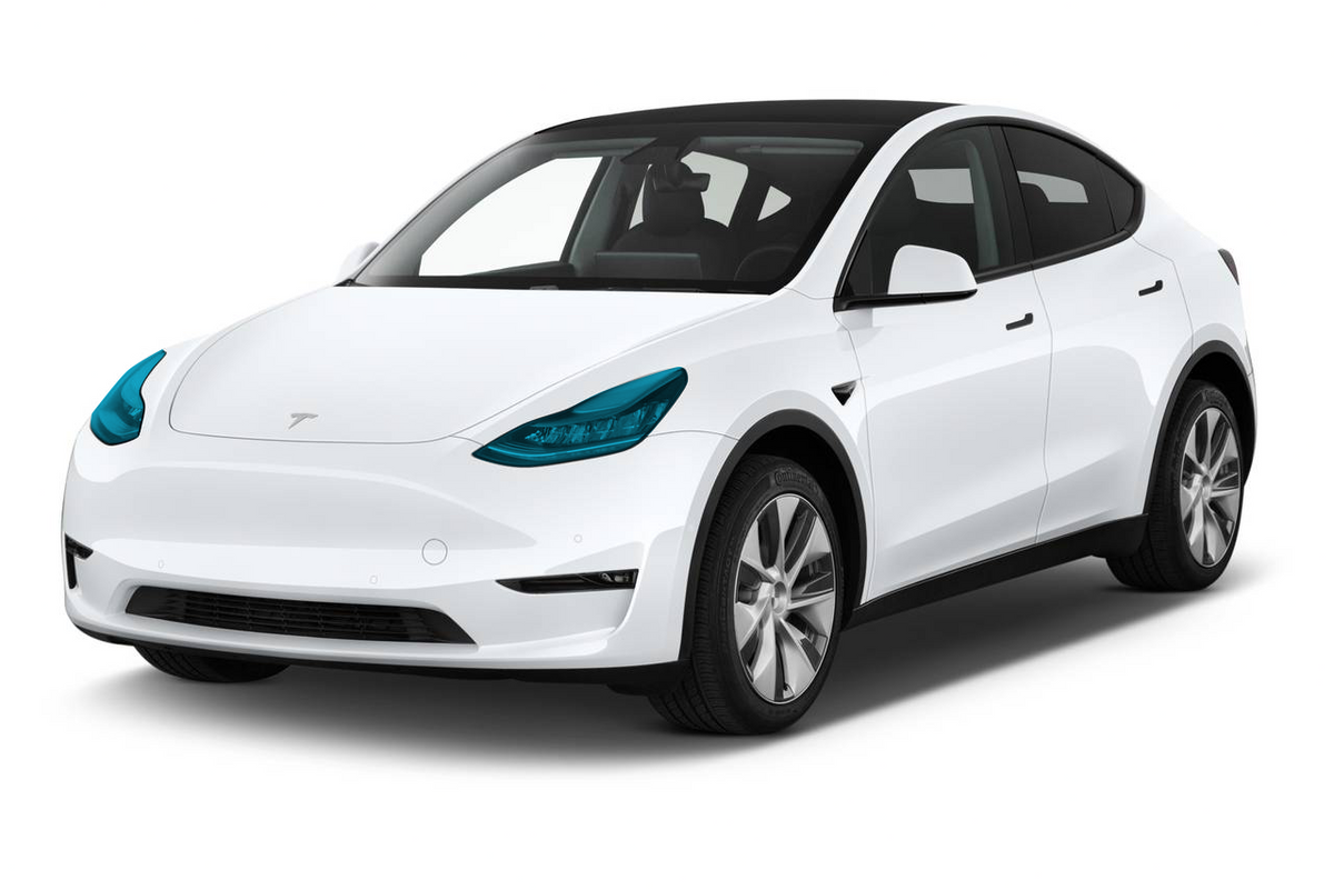 2020-2025 Tesla Model Y - Headlights & Fog Lights PPF Kit