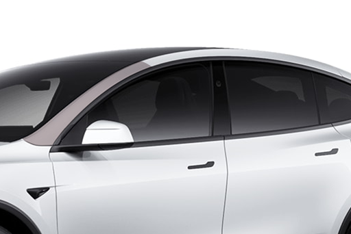 2026+ Tesla Model Y L - A-Pillar Matte PPF Kit