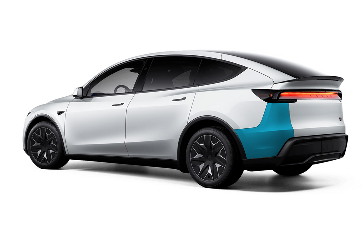 2026+ Tesla Model Y L - Rear Bumper PPF Kit