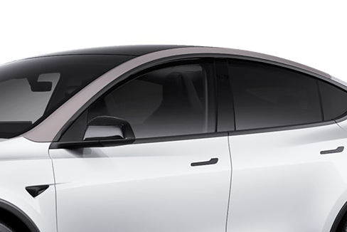 2026+ Tesla Model Y (Juniper) - A-Pillar Matte PPF Kit