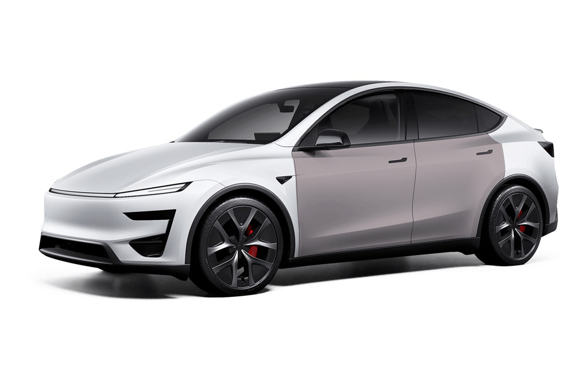 2026+ Tesla Model Y (Juniper) - Door Matte PPF Kit