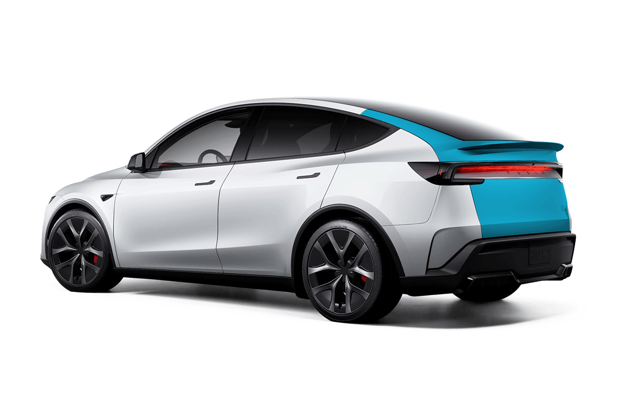 New Tesla Model Y Rear Hatch Individual Defense+™ Paint Protection Kit