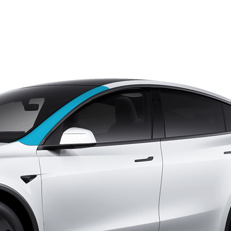 2026+ Tesla Model Y (Juniper) - A-Pillar PPF Kit