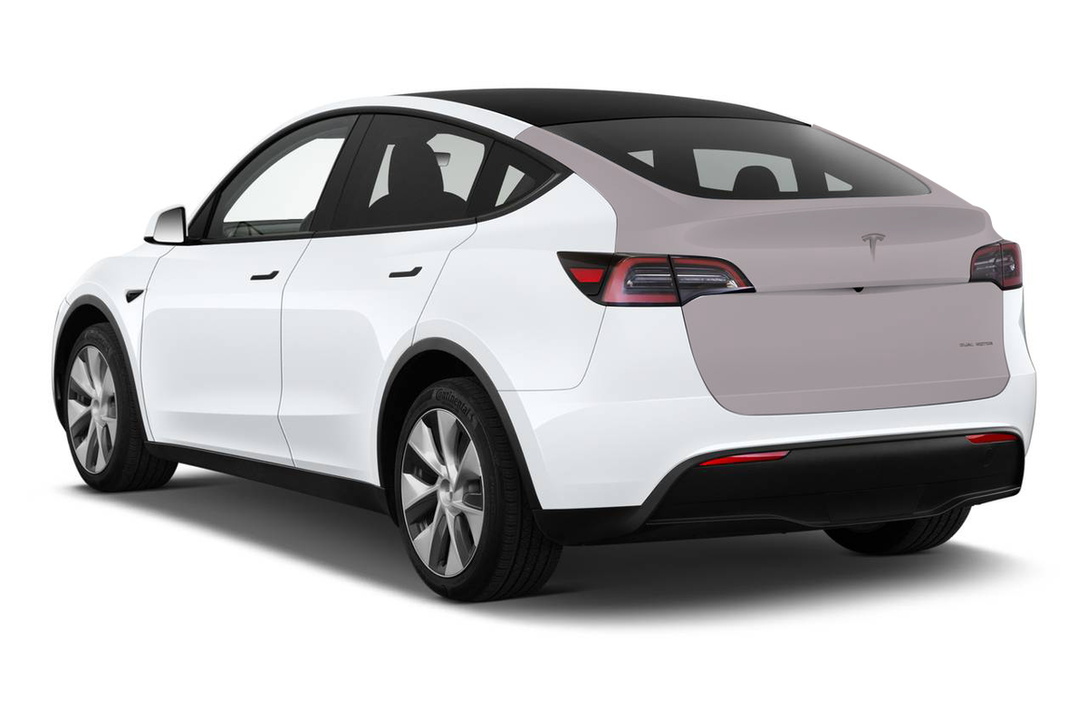 2020-2025 Tesla Model Y - Rear Hatch Matte PPF Kit