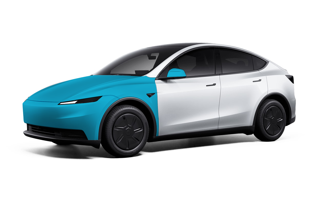 2026+ Tesla Model Y (Standard) - Full Front End Clear PPF Kit