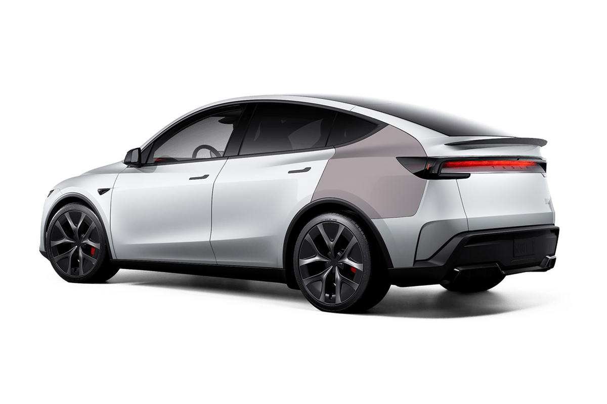 2026+ Tesla Model Y (Juniper) - Rear Fender Matte PPF Kit
