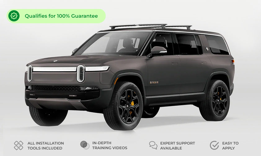 Rivian R1 S Full Defense+™ Matte Paint Protection Film Wrap