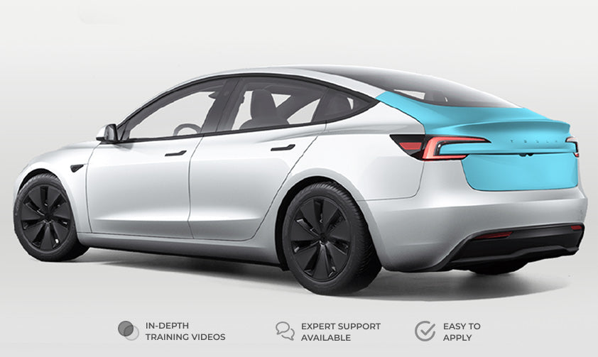 Tesla Highland Rear Hatch Individual Defense+ PPF Kit