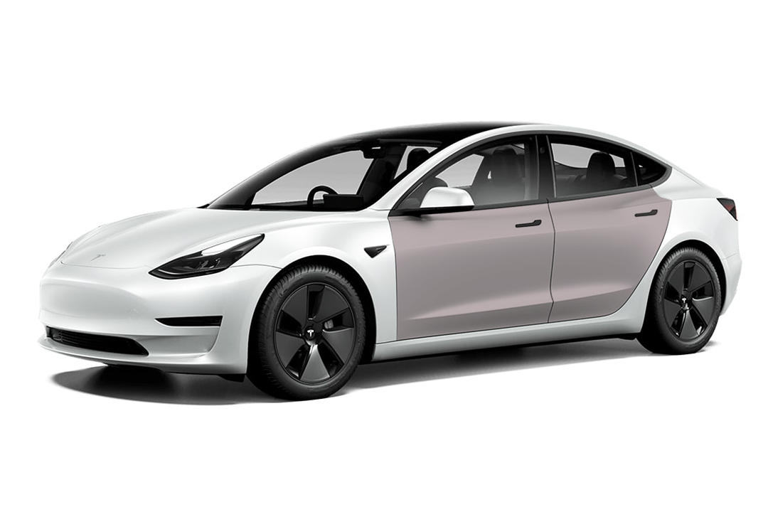 2017-2023 Tesla Model 3 - Door Matte PPF Kit