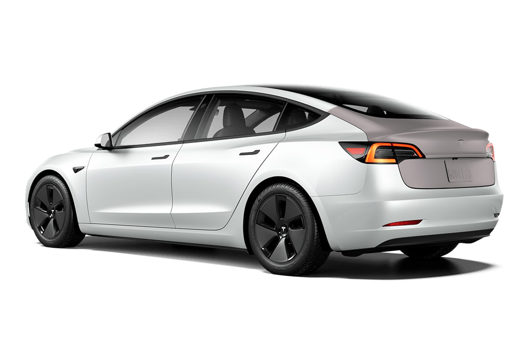2017-2023 Tesla Model 3 - Rear Hatch Matte PPF Kit