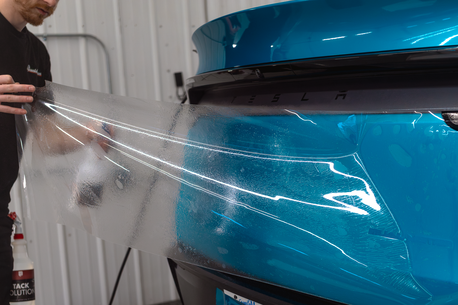 New Tesla Model Y Doors Defense+™ Paint Protection Wrap