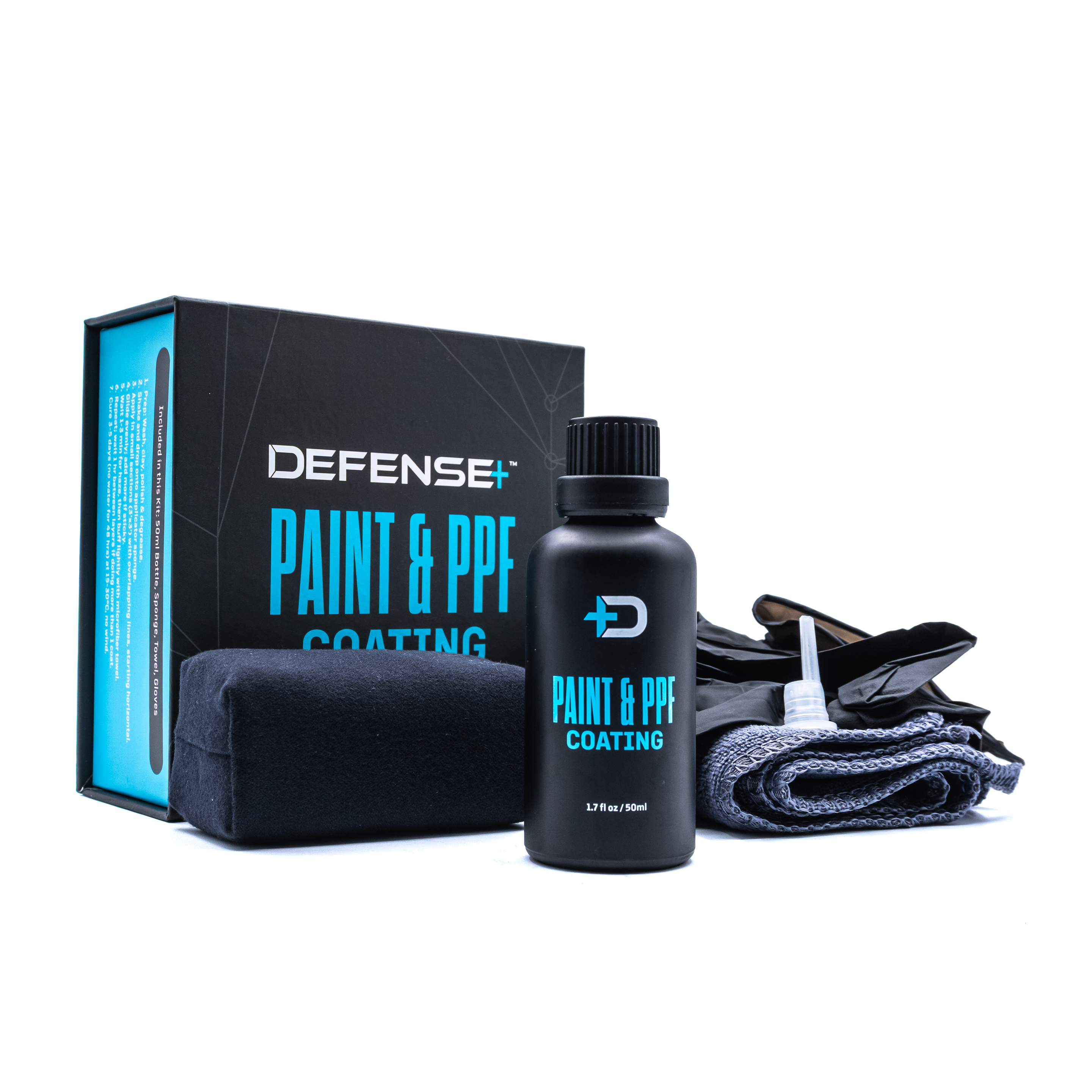 Defense+ Ceramic Coating for Paint & PPF Drive Protected – Drive