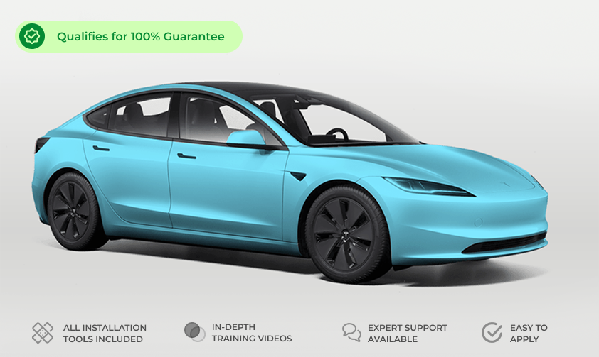 Tesla Model 3 2024+ Highland Full Vehicle Clear PPF Experience