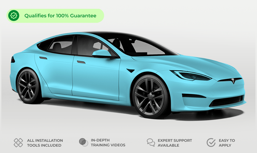 Tesla Model S Full Defense+™ Paint Protection Film Wrap