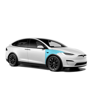 Tesla Model X Full Fender Individual Defense+™ Paint Protection Film - Drive Protected