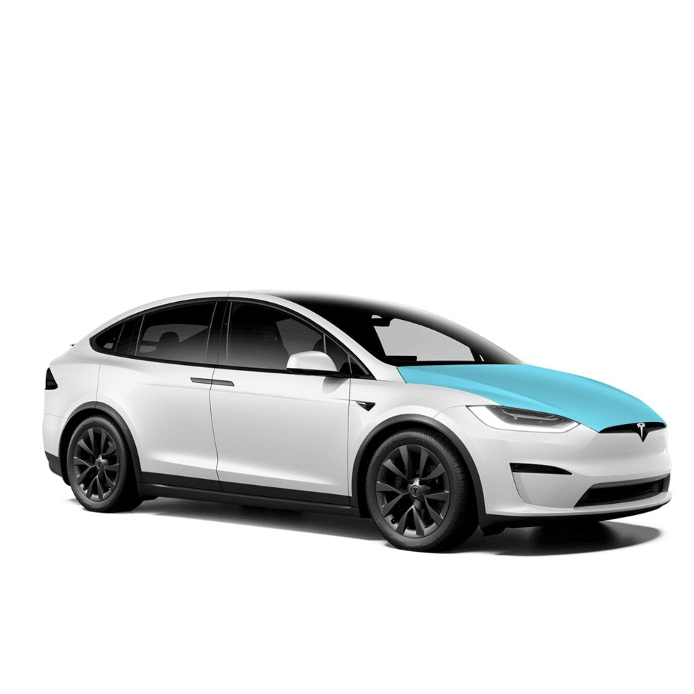 Tesla Model X Full Hood Individual Defense+™ Paint Protection Film - Drive Protected