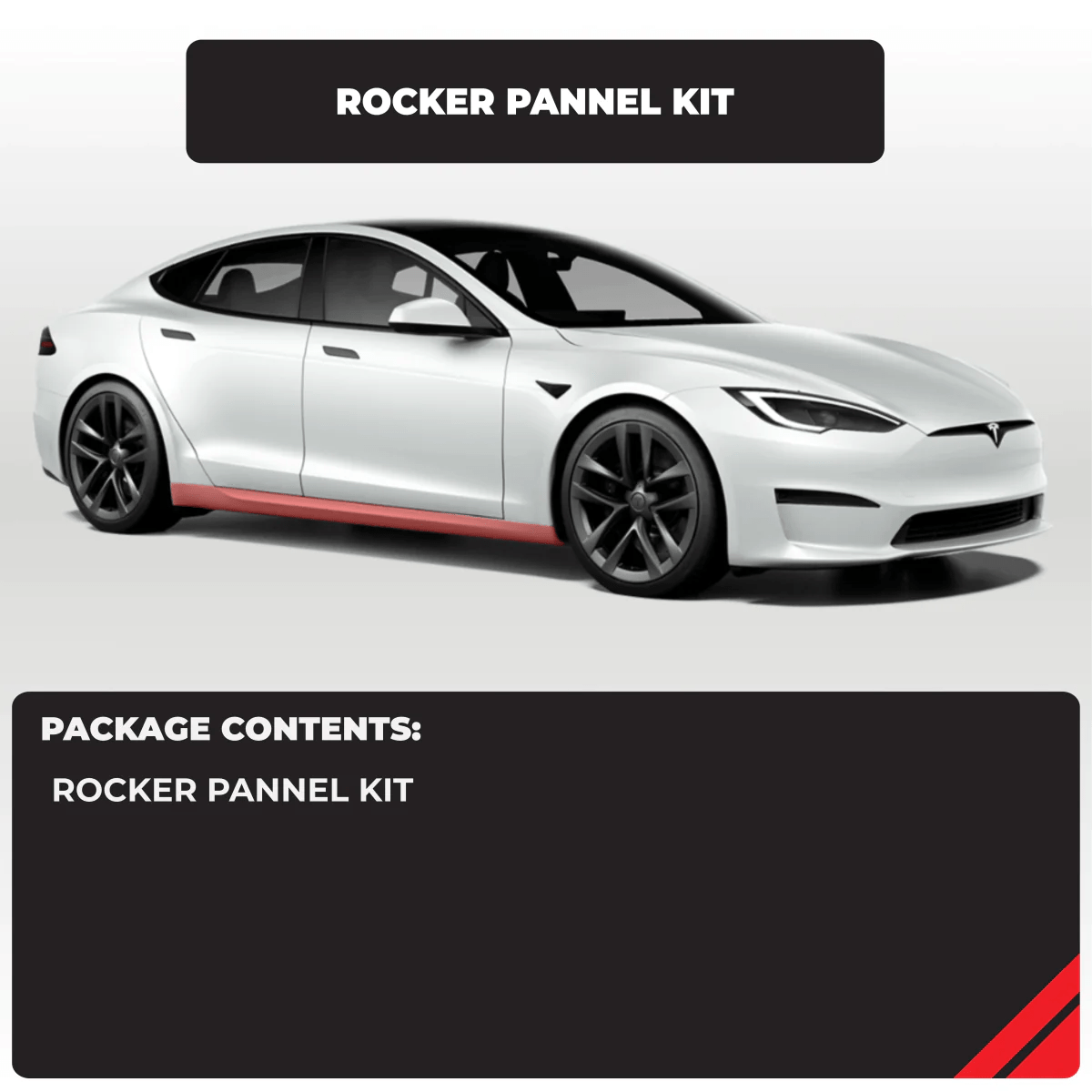 Tesla Tesla Rocker Panel Individual Paint Protection Film Kit - Drive Protected Shop