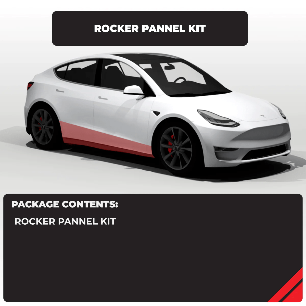 Tesla Tesla Rocker Panel Individual Paint Protection Film Kit - Drive Protected Shop