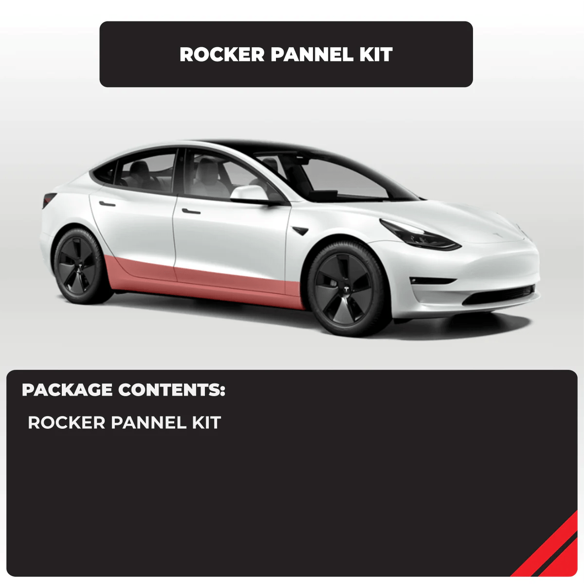 Tesla Tesla Rocker Panel Individual Paint Protection Film Kit - Drive Protected Shop
