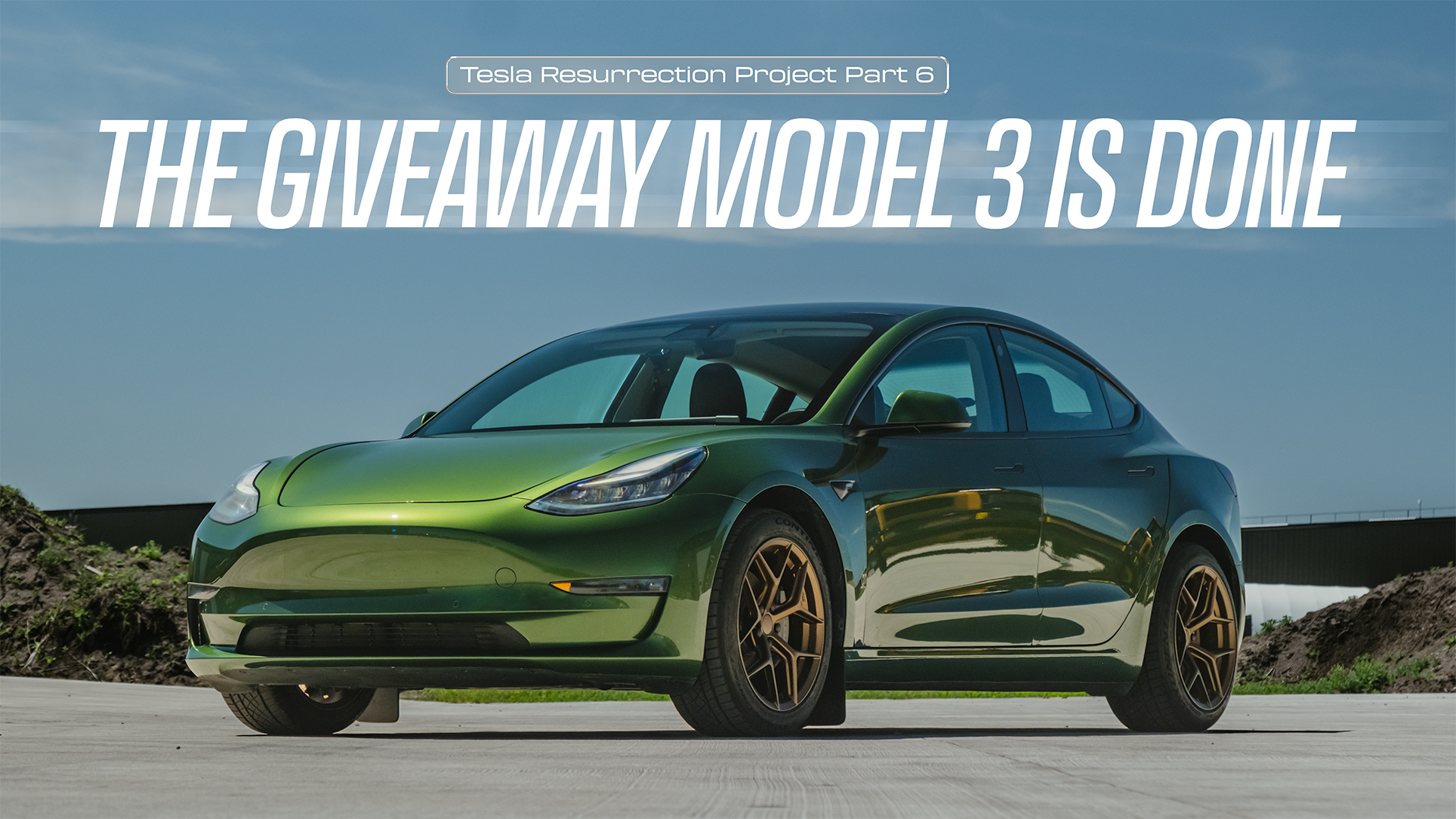 The Giveaway Model 3 Is Done — Here's Everything We Did to It
