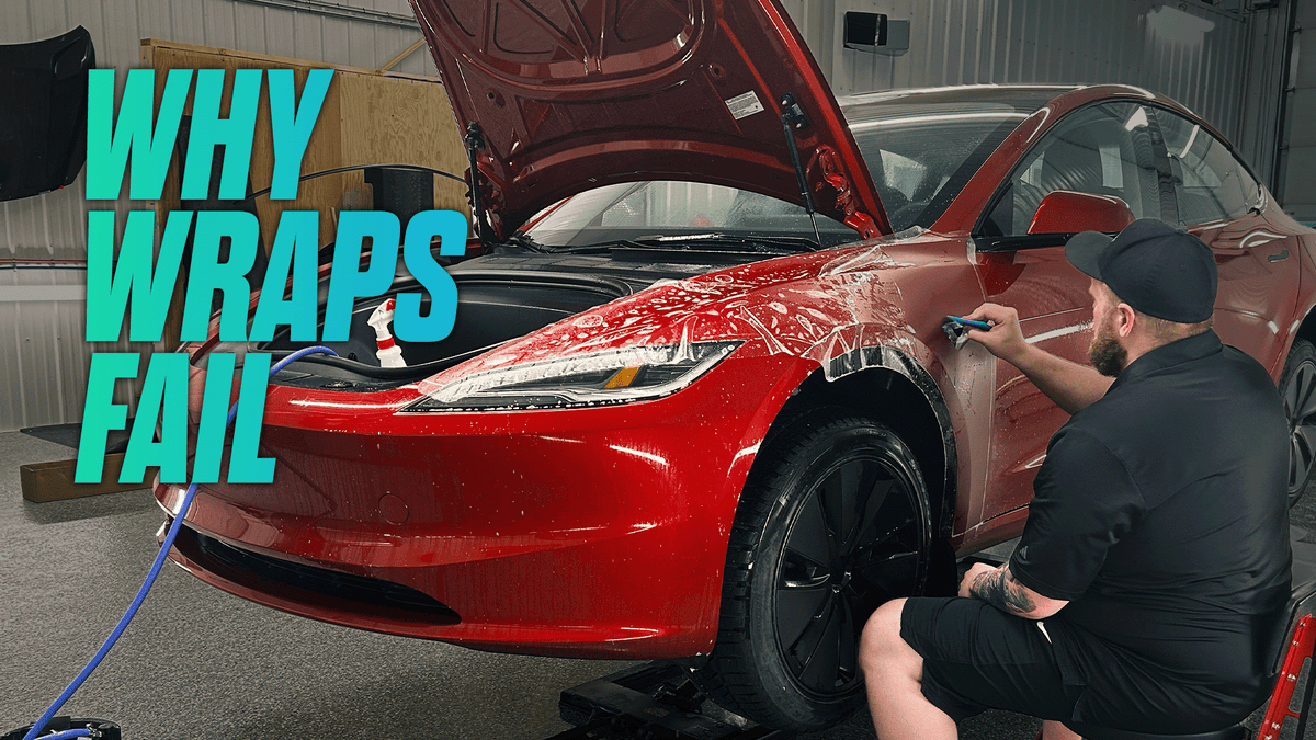 Top Two Reasons Why Wraps Fail – Drive Protected