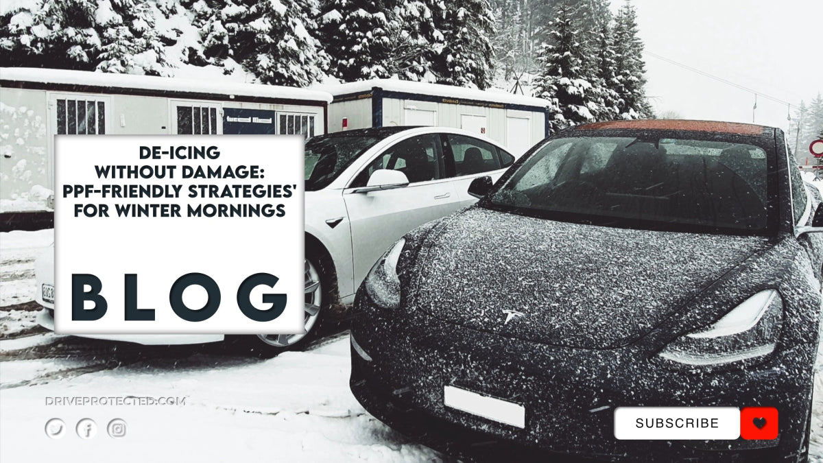 De-Icing without Damage: PPF-Friendly Strategies for Winter Mornings - Drive Protected