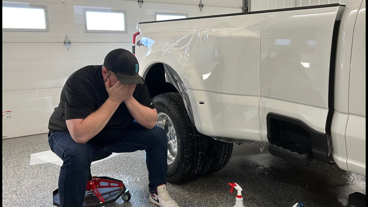 When PPF Fights Back: Eric vs the Rear Duals on a Ford Dually