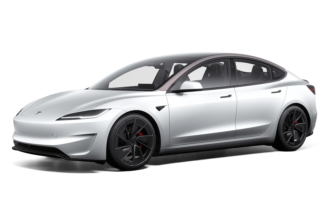 2024+ Tesla Model 3 (Highland) - A-Pillar Matte PPF Kit