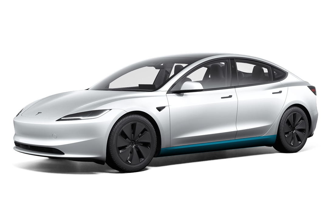 2024+ Tesla Model 3 (Highland) - Rocker Panel PPF Kit