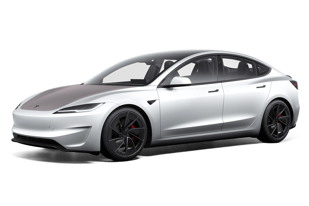 2024+ Tesla Model 3 (Highland) - Full Hood Matte PPF Kit