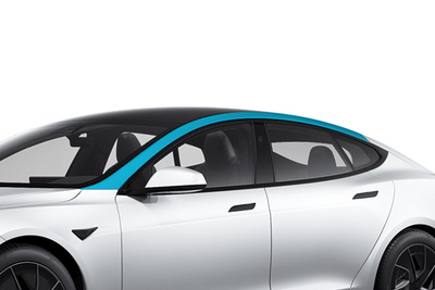 Tesla Model S - A-Pillar PPF Kit