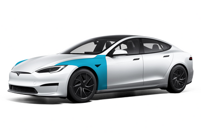 Tesla Model S - Front Fender PPF Kit
