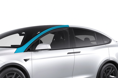 Tesla Model X - A-Pillar PPF Kit
