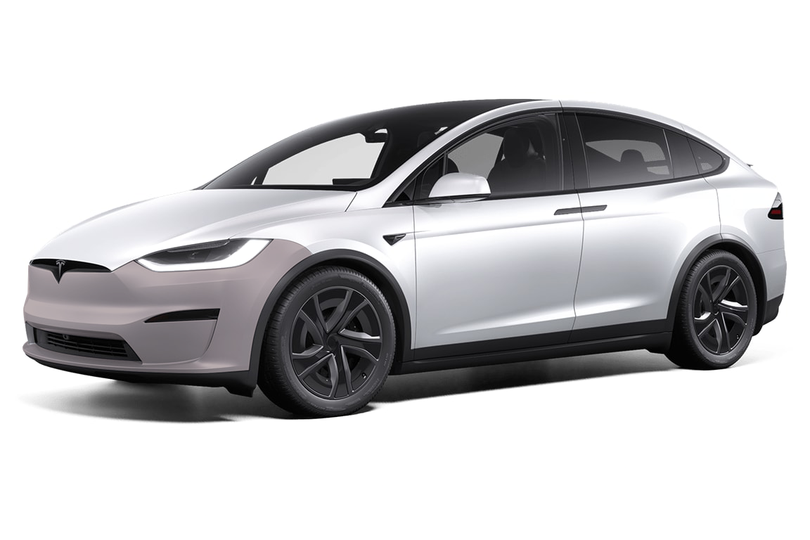 Tesla Model X - Front Bumper Matte PPF Kit