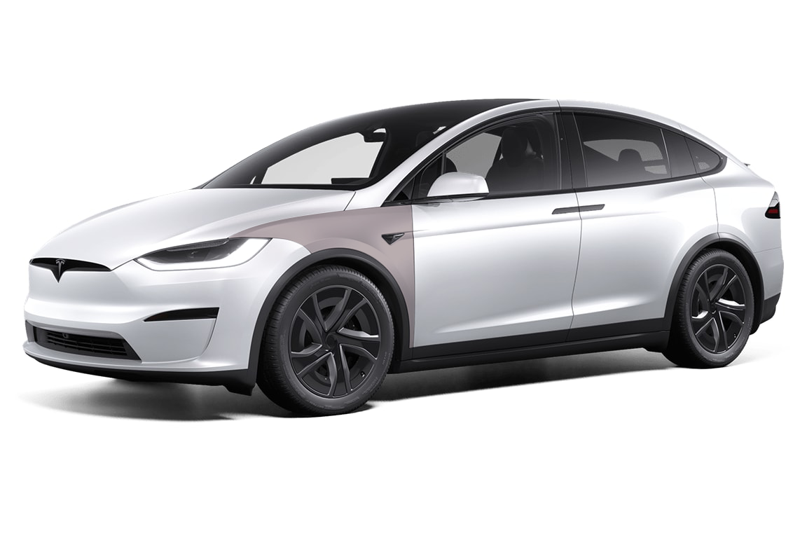 Tesla Model X - Front Fender Matte PPF Kit