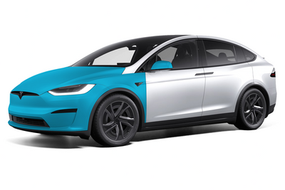 Tesla Model X - Full Front End Clear PPF Kit