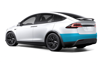 Tesla Model X - Rear Bumper PPF Kit