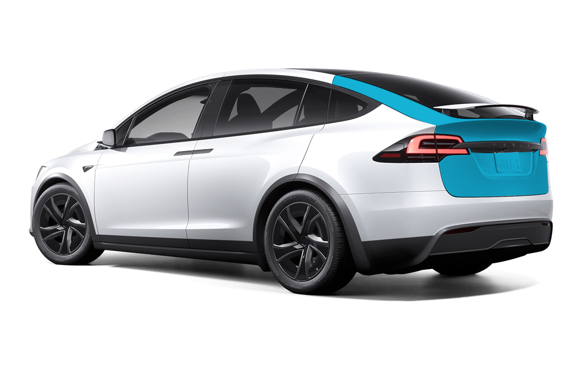 Tesla Model X - Rear Hatch PPF Kit