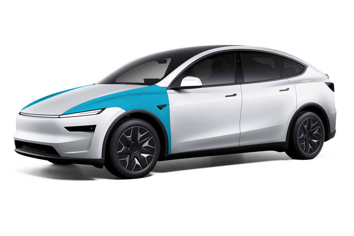2026+ Tesla Model Y L - Front Fender PPF Kit