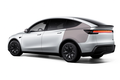 2026+ Tesla Model Y L - Rear Fender Matte PPF Kit