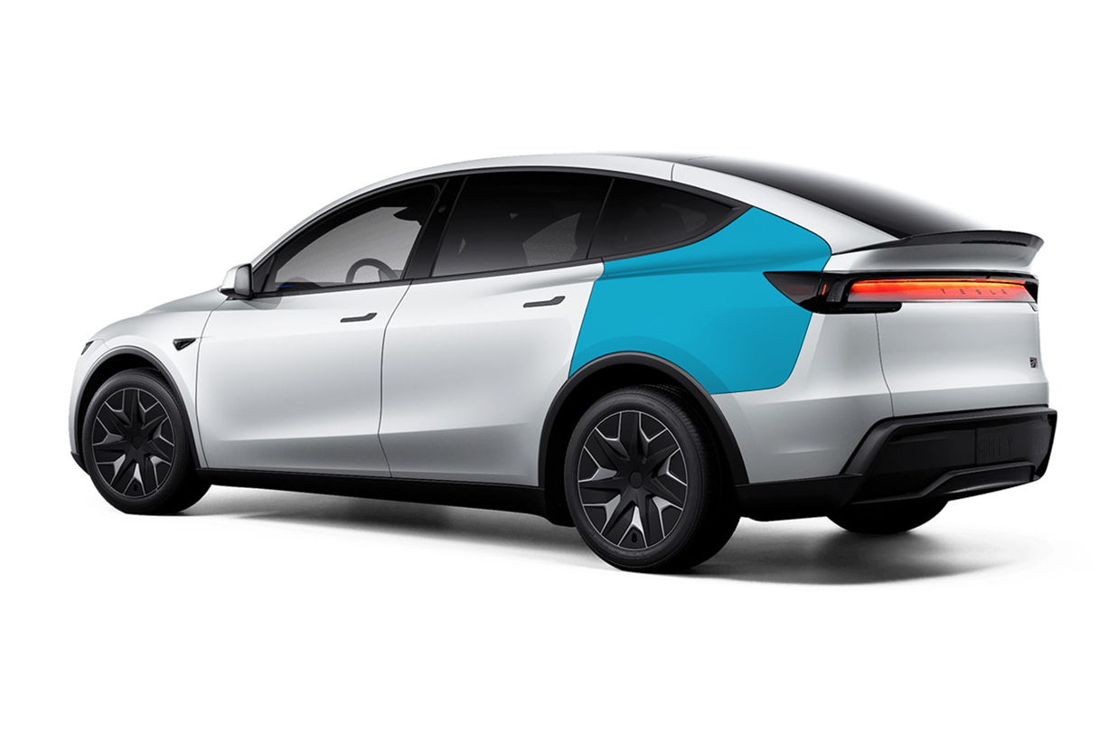 2026+ Tesla Model Y L - Rear Fender PPF Kit