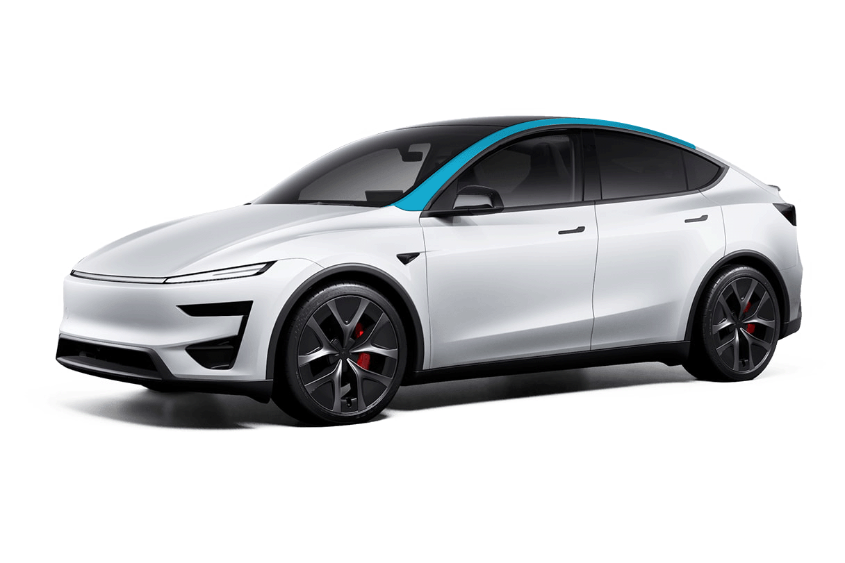 2026+ Tesla Model Y (Juniper) - A-Pillar PPF Kit