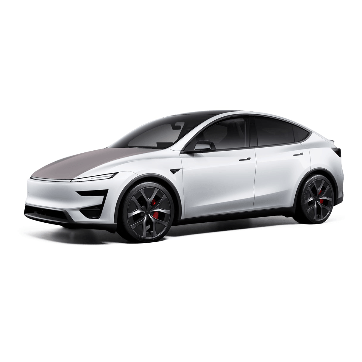New Tesla Model Y Full Hood Individual Defense+™ Matte Paint Protection Film