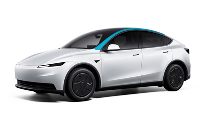 2026+ Tesla Model Y (Juniper) - A-Pillar PPF Kit